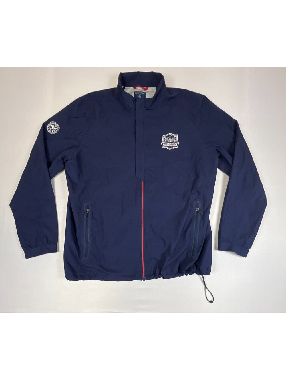 Polo Golf Ralph Lauren Men's L Blue KitchenAid Windbreaker Jacket Full Zip
